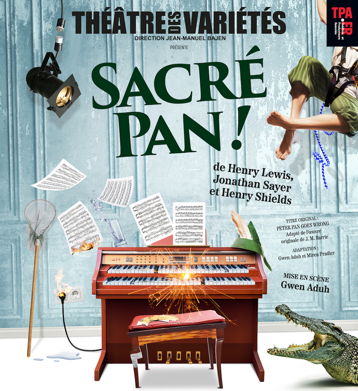 SACRÉ PAN ! THÉÂTRE DES VARIÉTÉS COUP DE THÉÂTRE